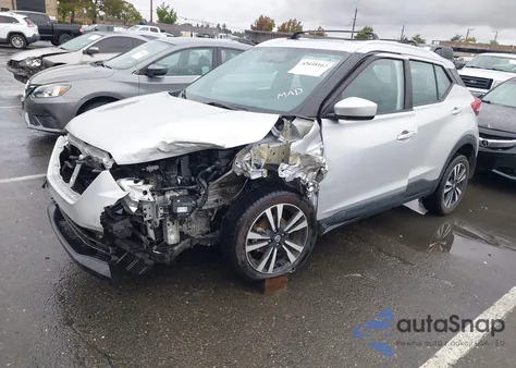 2019 Nissan Kicks Sv from USA, damaged, VIN 3N1CP5CU4KL510171